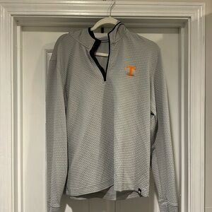 Men’s Tennessee Volunteers Q-Zip Hoodie - Southern Tide - M